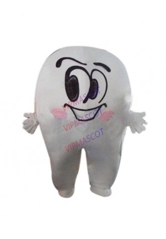 New arrival Cute Cartoon Character Adult lovely tooth Mascot Costume Fancy Dress Halloween party costume