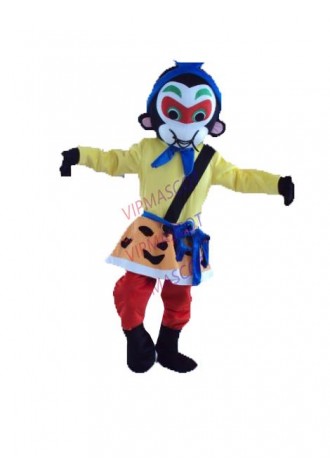 Hot Foam Adult cartoon character lovely monkey Mascot Costume fancy dress party costumes adult size
