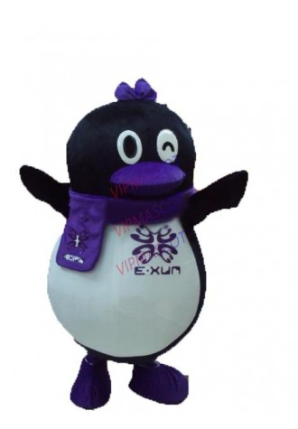 Hot selling Foam Adult cartoon character happy penguin Mascot Costume fancy dress party costumes adult size