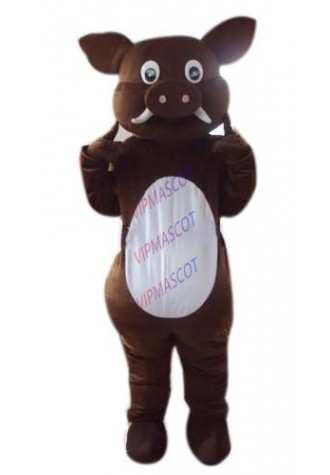 Hot sale Foam Adult wild pig animal mascot outfit fancy dress costumes adult costume custom mascot suit