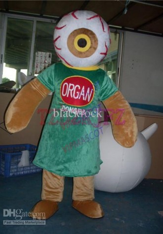 Hot sale Cute Adult The new eye Girl Mascot Costume Adult Size Halloween Party Costumes Fancy Dress