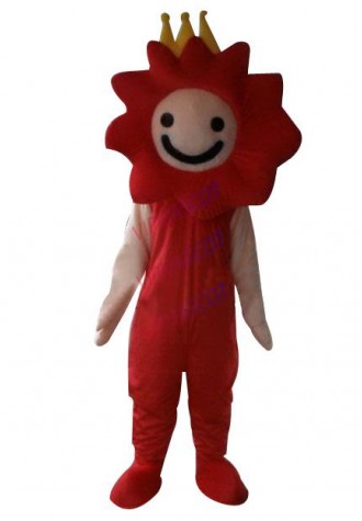 Hot sale Foam Adult Professional Flower Mascot Costume Fancy Dress Adult Size Cartoon Character Outfit Suit