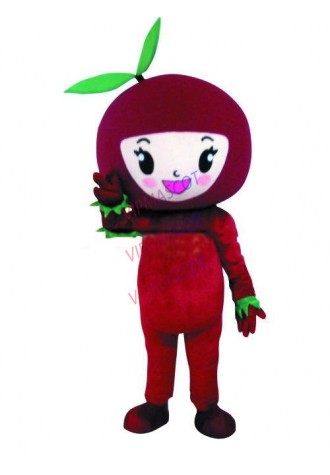 Hot sale Foam new Adult lovely red bayberry Mascot Fancy Dress Halloween party Costume adult size