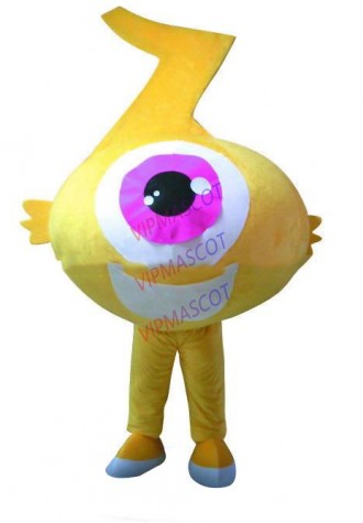 Hot sale Foam Cartoon Character Adult cute one eye Mascot Fancy Dress Halloween party Costume adult size