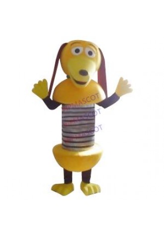 Hot sale Cute Cartoon Character Adult cute happy dog Mascot Costume Fancy Costumes for Halloween