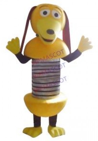 Hot sale Cute Cartoon Character Adult cute happy dog Mascot Costume Fancy Costumes for Halloween