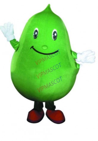 Hot selling Cartoon Character Adult cute green monster Mascot Fancy Dress Halloween party Costume