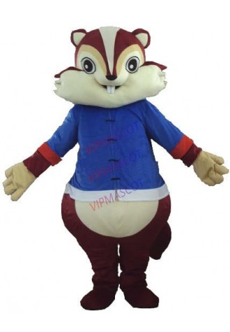 New arrival Cute Adult cartoon character lovely Chipmunk Mascot Costume fancy dress party costumes