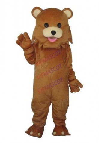 New arrival Adult cartoon character lovely blame bear Mascot Costume fancy dress party costumes
