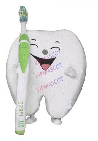 Hot sale Cute Cartoon Character cute Healthy Tooth Mascot Costume party costume Adult Size