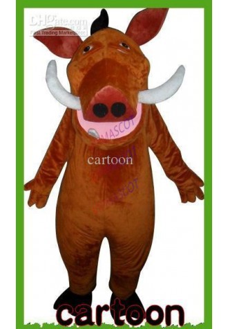 Cute Cartoon Character Adult Wild boar Dress cosplay Halloween  Party Costume