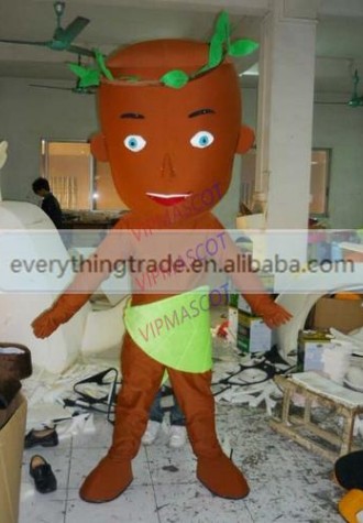Hot selling Cute Adult cartoon lovely boy mascot costume suit fancy dress party costumes adult size