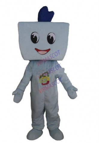 Hot sale Cute Adult cute square doll cartoon mascot mascot costume fancy dress Halloween party costumes adult size