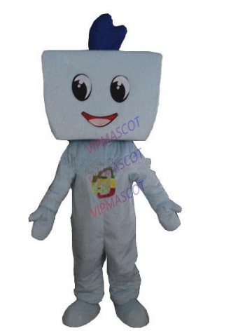 Hot sale Cute Adult cute square doll cartoon mascot mascot costume fancy dress Halloween party costumes adult size