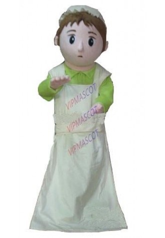 Hot sale maid mascot costume cartoon costumes party costumes free shipping party outfits