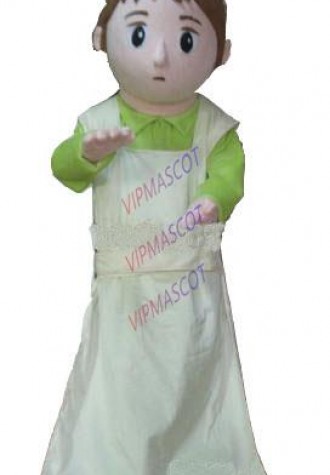Hot sale maid mascot costume cartoon costumes party costumes free shipping party outfits