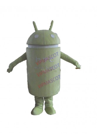 Hot selling  Cartoon Character Adult lovely light green doll Mascot Costume fancy dress party costume adult size