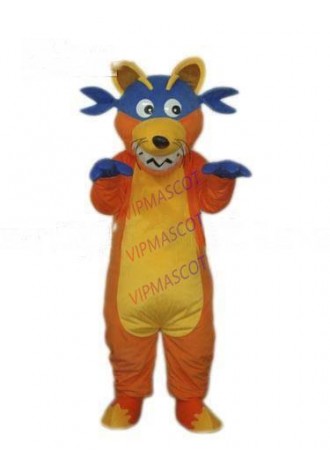 Hot sale Foam Cartoon Character Adult lovely orange dog Mascot Costume fancy dress Halloween party costume