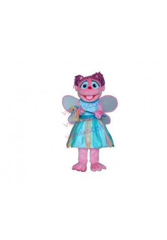 Cute Hot Cartoon Character Adult  Abby Cadabby Dress cosplay Halloween  Party Costume