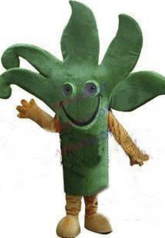 Hot selling Cute Adult cute Green Tree Plant Mascot Costume Adult Size Fancy Dress Cartoon Character Outfit Suit