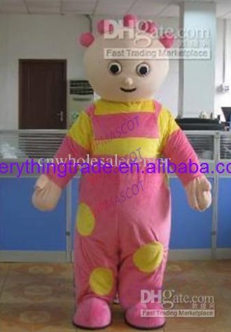 Hot sale Foam Character Adult lovely inthe night garden Mascot Costume fancy dress Halloween party costume