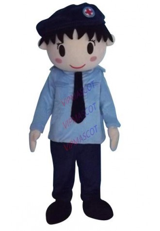 Hot sale Character Adult cute pliceman Mascot Costume fancy dress Halloween party costume