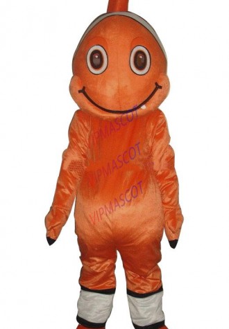 New arrival Cartoon Character Professional New Nemo Fish Mascot Costume Fancy Dress Adult Size