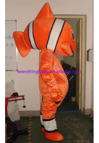 New arrival Cartoon Character Professional New Nemo Fish Mascot Costume Fancy Dress Adult Size