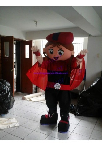 New arrival Foam Cartoon Character New Wonder Red Mascot Costume Character super why