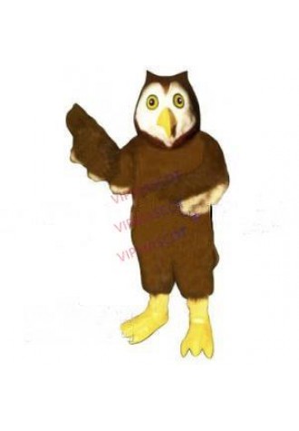 Hot sale Cute Cartoon Character Adult lovelyBarn Owl Mascot White Mascot Costume fancy dress Halloween party costume