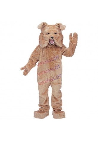 Hot sale Cute Cartoon Character Adult lovely Bulldog Mascot Costume fancy dress Halloween party costume