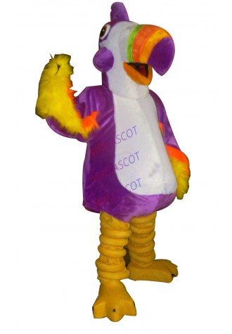 Hot sale lovely Adult sized halloween bird tucan animal mascot costume