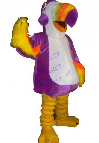 Hot sale lovely Adult sized halloween bird tucan animal mascot costume