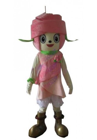 Hot sale Cute Adult custom lovely girl mascot costume cartoon costumes party costumes