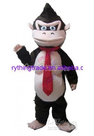 Hot sale Cute Cartoon advertising mascot gorilla mascot oufit fancy dress costumes carnival animal costume party costumes