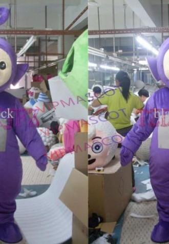 Hot sale Foam Adult The new purple Teletubbies Mascot DIPSY Holloween Costumes Cartoon Costumes