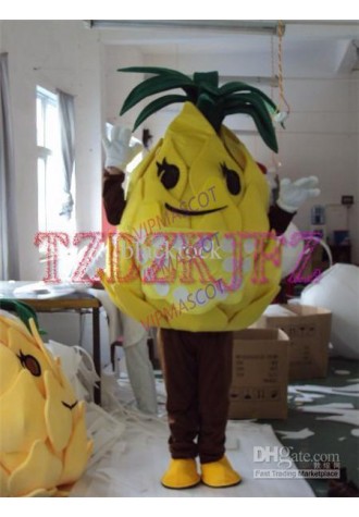 Hot sale Cute Adult New Cute New Pineapple Cartoon Mascot Costume Christmas Hallowmas Party Dress