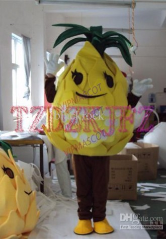 Hot sale Cute Adult New Cute New Pineapple Cartoon Mascot Costume Christmas Hallowmas Party Dress