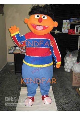 Hot sale Adult NEW DELUXE EARNIE Mascot Costume Halloween Adult Fancy Dress Cartoon Party Outfits