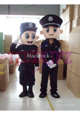 Hot selling Cute Adult cute fast custom male police cartoon mascot costumes policeman cartoon