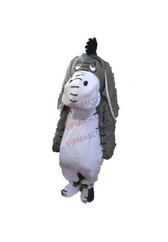 Hot selling Foam Adult cute Mascot Costume Ash donkey adult size animal fancy dress costumes