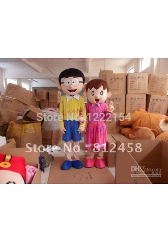 Hot selling Foam Adult cute Lovely Nobi Nobita Lovers Mascot Costumes Halloween Costume Fancy Dress Suit