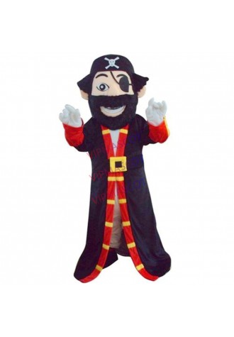 New Pirate Captain Mascot Costume Christmas Party Dress Outfit Adult Free Ship