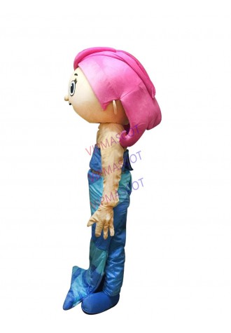 Bubble Guppies Mascot Costume Cartoon  Dress Adult Size