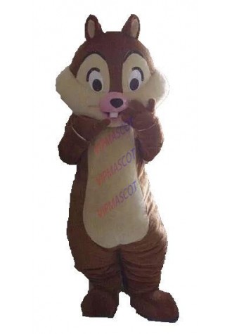 Chip E Dale Chipmunk  Adult Mascot Costume Fancy Outfit Cartoon Character Party Dress Free Shipping