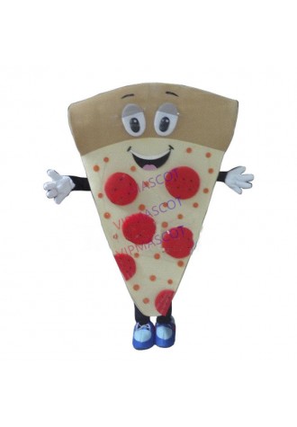 Pizza Mascot Costume Cartoon Fancy Cosplay Dress Free Shipping Adult Size EPE