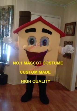 MASCOT Advertising House Mascot costume custom anime cosply kits mascotte theme fancy dress carnival costumes kits suit 1765
