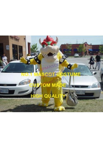 Hot Anime Cosply Costumes Bowser Monster Mascot Costume Professional Custom Carnival Mascotte Costumes Fancy Dress Suit 1825