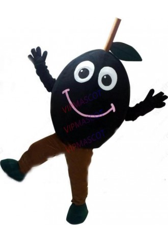 Advertising Anime Cosply Costumes Happy Black Olive Mascot Costume Adult Olive Theme Carnival Mascotte Fancy Dress Kits 1967