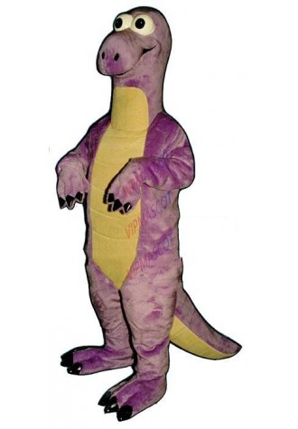 Purple Brontosaurus Mascot Costume Halloween Dinosaur Dragon Theme Cartoon Anime Cosply Costumes Mascotte Fancy Dress Kits 2071